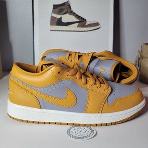 Air Jordan 1 Low Chutney Curry Cement Grey